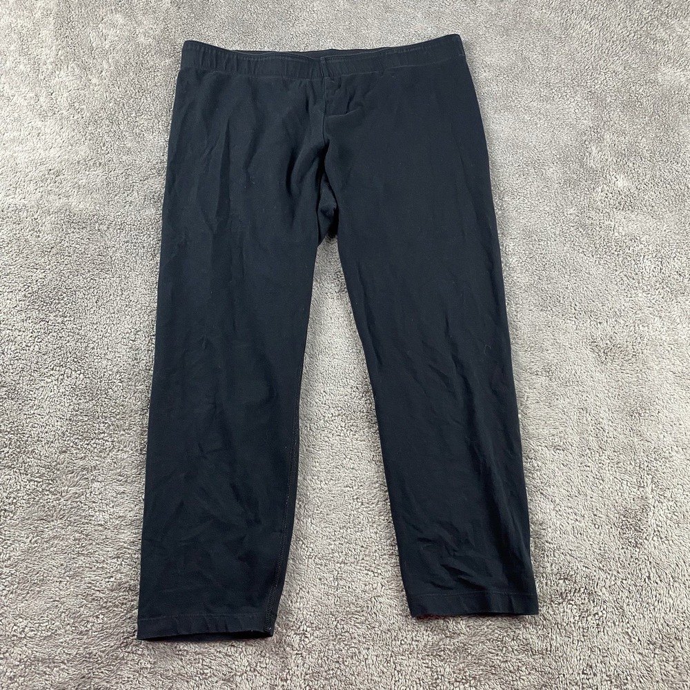 Nike Sweatpants Womens Large Black White‎ Logo
